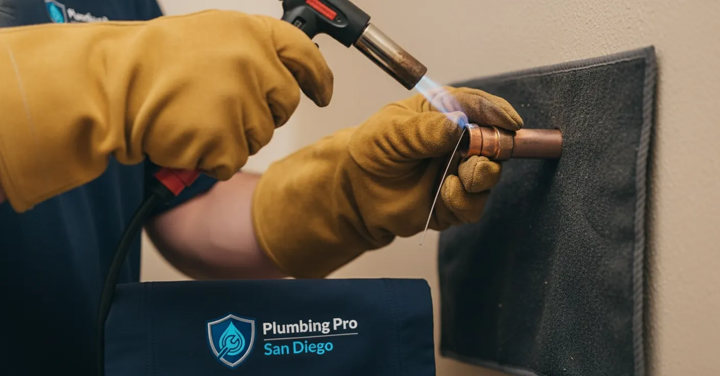 When a house needs a repipe in a San Diego house